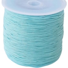Paraşüt Ipi, Bileklik-Kolye Örgü Ipi 1 mm 50 Metre Mint