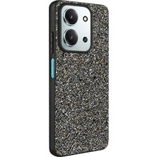Mey Ithalat®   Redmi 15C 4g Bright Simli Kapak - Gold