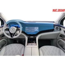 Uniqanatolia Mercedes Eqs 500 Hayalet ve Bilgi Ekran Uyumlu Mat Ekran Koruyucu