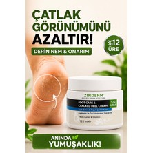 Zinderm Ayak ve Topuk Çatlak Bakım Kremi 125ML