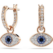 Swarovski Symbolica Damla Küpe Göz Çok Renkli Pembe Altin Rengi Kaplama