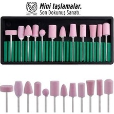 Mey Ithalat® 12 Parça Profesyonel D Remel Uyumlu Taşlama ve Hassas Şekillendirme Seti 722924