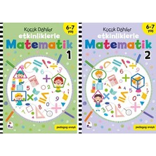 İndigo Çocuk Indigo Çocuk Küçük Dahiler – Etkinliklerle Matematik (6-7 Yaş) 2'li Kitap Seti