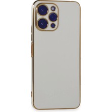 Mey Ithalat®   Poco M6 Pro 5g Kılıf Volet Silikon - Beyaz