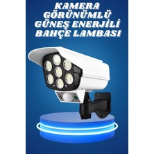 Uravas Store Mey Ithalat® Bahçe Aydınlatması Hareket Sensörlü LED Aydınlatma Kamera Görünümlü
