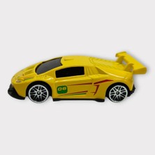 Luord - Store Metal Mini Arabalar  8 cm - Sarı - 1 (Lisinya)