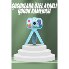 Luord - Store Çocuklara Özel Ayaklı Mini Fotoğraf Makinesi Dijital LCD Ekran - Lisinya