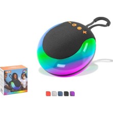 Nusrat Bilişim Hadron BS26 Mini Bluetooth Hoparlör Fm Rgb 12 x 6 x 12.3 cm
