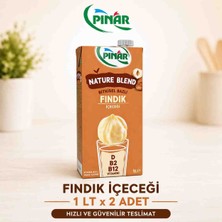 Pınar Bitkisel Fındık Sutu 1lt x 2 Adet