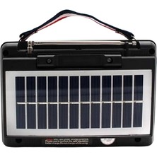 Uravas Store KTF-1428 Solar Panel Destekli Şarjlı Bluetooth Hoparlör – Fm/am/sw Radyo, Aux ve Tf Kart Girişli