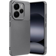 Ulu Pazarlama Xiaomi Note 14 5g Auto Focus Karbon Kapak - Gri