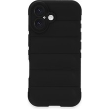 Mey Ithalat®   iPhone 16 Plus Kılıf Optimum Silikon - Siyah