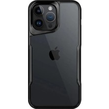 Küçük Hazine Mey Ithalat®   iPhone 16 Pro Max Kılıf Boyi Silikon Kapak - Siyah