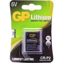 Belirtilmemiş Gp Crp2 6 Volt Fotoğraf Makinesi Pili