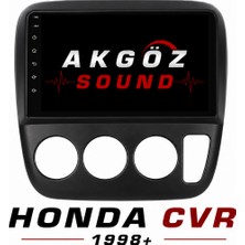 GÖZA-X Honda Cvr 1998+ Multimedya Çerçevesi 9 Inç Soketleri Içinde