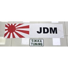 Şimika Jdm Japan Otomobil Torpido Havlusu Göğüs Halısı Üniversal Yıkanabilir Her Araca Uyumlu
