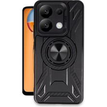 Mey Ithalat®   Redmi Note 13 Pro 4g Kılıf Lincoln Silikon - Siyah