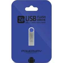 Belirtilmemiş 256GB Metal Flash Bellek 2.0 USB Bellek