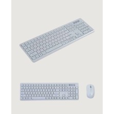 Luord - Store Kablosuz Klavye ve Mouse Seti - Ergonomik Tasarım, Sessiz Kullanım, Geniş Uyumluluk - Lisinya