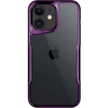 Küçük Hazine Mey Ithalat®   iPhone 11 Kılıf Boyi Silikon Kapak - Derin Mor