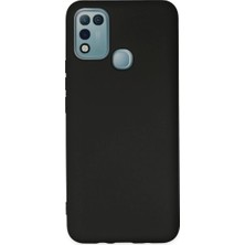 Ulu Pazarlama Infinix Hot 10 Play Kılıf Nano Içi Kadife Silikon - Siyah