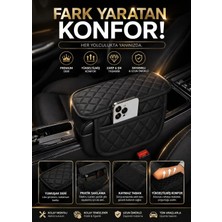 Uydee Oto Kolçak Organizer Araç Kol Dayama Organizer Araba Içi Kolçak Saklama Kutusu Universal Konsol Düzenleyici  Oto Kolçak Yan Boşluk Organizer