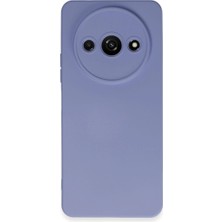 Ulu Pazarlama Xiaomi Redmi A3 4g Kılıf Nano Içi Kadife Silikon - Lila