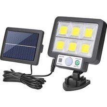 Belirtilmemiş JX-F72 Solar Panelli Hareket Sensörlü Üç Modlu Duvar Lambası