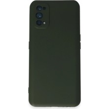 Ulu Pazarlama Realme 7 Pro Kılıf Nano Içi Kadife Silikon - Koyu Yeşil