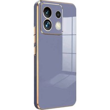Küçük Hazine Mey Ithalat®   Poco M6 Pro 4g Kılıf Volet Silikon - Mavi