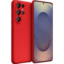 Ulu Pazarlama Samsung Galaxy S26 Ultra First Silikon - Kırmızı