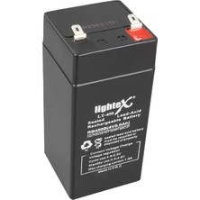 Belirtilmemiş Lightex LT-450 4V 5.0AH Kuru Işıldak Aküsü
