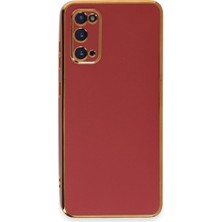 Ulu Pazarlama Samsung Galaxy S20 Kılıf Volet Silikon - Kırmızı