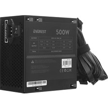 Belirtilmemiş Everest EPS-500A Real 500W 4*sata 12CM Fanlı Pc Destekli Power Supply