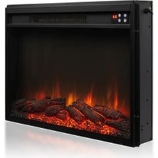Gümrük Bey ZHX-26-024 Elektrikli Şömine Insert – 6118 Btu Güçlü Isı Çıkışı - 1600W