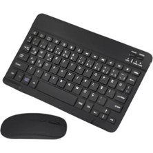 Ulu Pazarlama Wireless Klavye Mouse Seti Bluetooth Bağlantılı Ince Tasarım Sessiz Kullanım