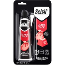 Ulu Pazarlama Selsil Montaj Yapıştırıcı Beyaz Ultra Tack 60ML (5570)