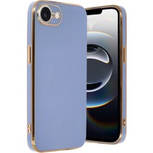 Ulu Pazarlama Apple Iphone 16E Kılıf Volet Silikon - Mavi