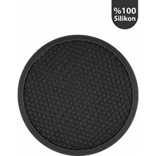 Siliconly Silikon Nihale Isıya Dayanıklı Çok Amaçlı Tava Tencere Altlığı Vakumlu Kapak