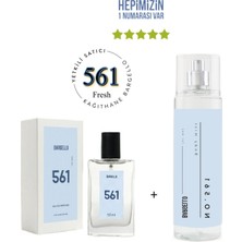 Bargello 561 Erkek Parfüm Edp 50 ml Fresh / Body Mist No:561 Erkek Edt 210 ml Fresh - Mnms50561bm561