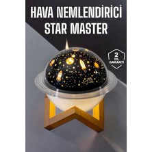 Ulu Pazarlama Hava Nemlendirici Projeksiyon Görünümlü USB Bağlantılı Aromaterapi