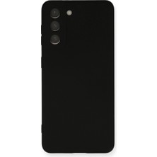 Ulu Pazarlama Samsung Galaxy S21 Fe Kılıf Nano Içi Kadife Silikon - Siyah