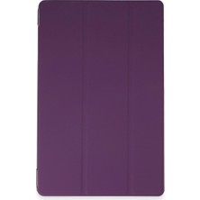 Ulu Pazarlama Apple Ipad Pro 13 (2024) Kılıf Tablet Smart Kılıf - Mor