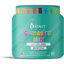 Atavit Hsn ( Saç Cilt Tırnak ) Gummies 60 Adet