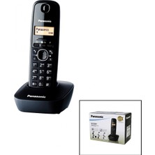 Marsilyan Panasonic KX-TG1611 Siyah - Oval Kablosuz Dijital Telsiz Telefon (4887)