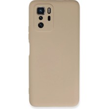 Ulu Pazarlama Xiaomi Poco X3 Gt Kılıf Nano Içi Kadife Silikon - Pudra