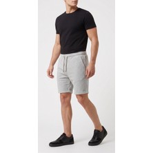 JUST WEAR ZT Unisex Modern Kesim Double Paça Spor Şort – Günlük Kullanım
