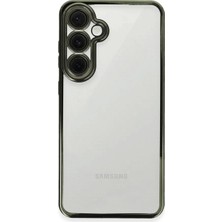 Ulu Pazarlama Samsung Galaxy S24 Fe Kılıf Razer Lensli Silikon - Yeşil