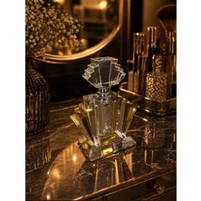Sleep Nova Golden Crystal Royale Parfüm Şişesi – Lüks Dekoratif Makyaj Masası Aksesuarı