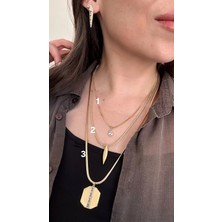 Vip Gold 3 Model Şık Kararmaz Çelik Kolye (Model Seçiniz)